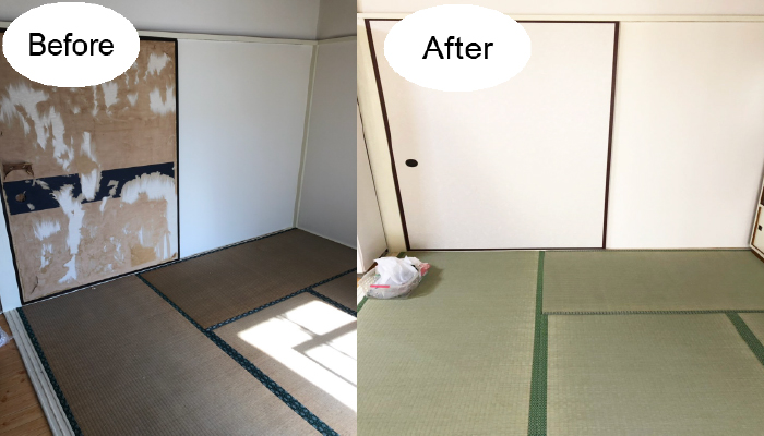 畳張替え・ふすま新調