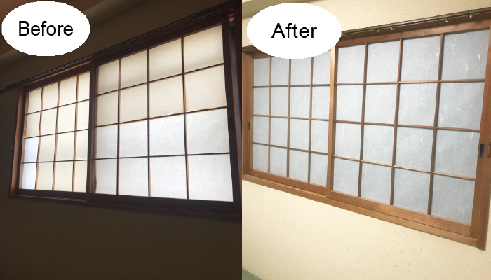畳、障子張替え
